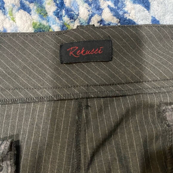 Rekucci Gray Pinstripe Trousers- Women’s 18 - Picture 6 of 10